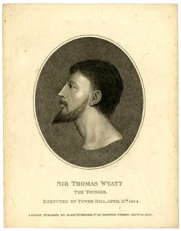 Object: Sir Thomas Wyatt the Younger
