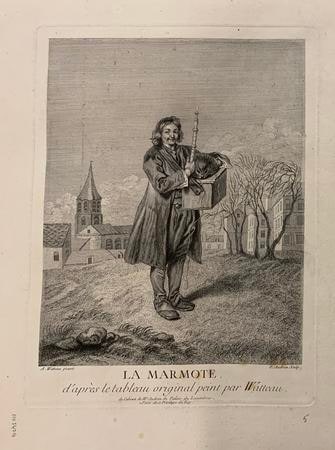 Object: La Marmote | Series: L'Oeuvre d'Antoine Watteau Peintre du Roy | Series: Recueil Jullienne