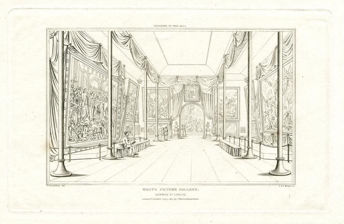 Object: West's Picture Gallery, / Newman St. London