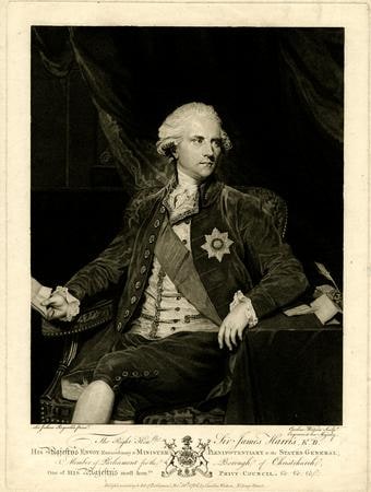 Object: The Right Honble Sir James Harris, K.B.