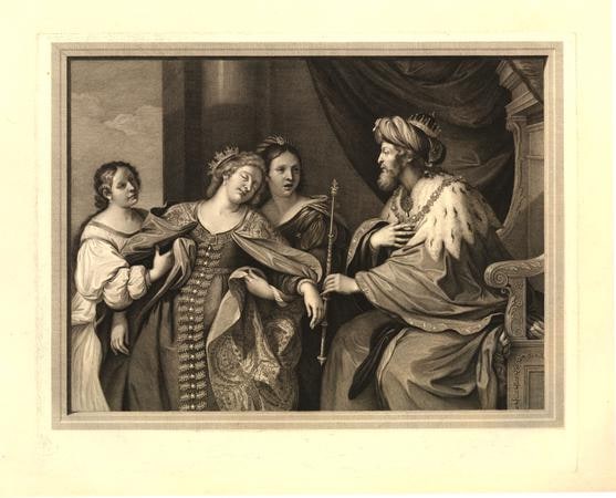 Object: Esther a Suppliant before Ahasuerus