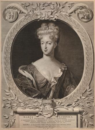 Object: Maria Ludovica D.G. Princeps Auriaco-Nassavia