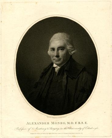 Object: Alexander Monro M.D. F.R.S.E.