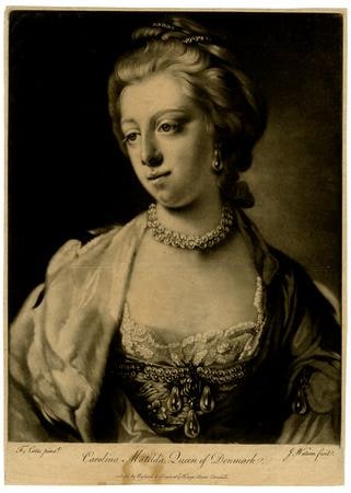 Object: Carolina Matilda Queen of Denmark