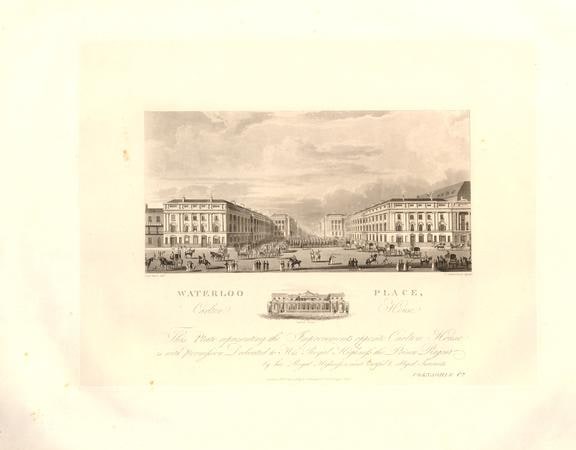 Object: Waterloo Place, Carlton House