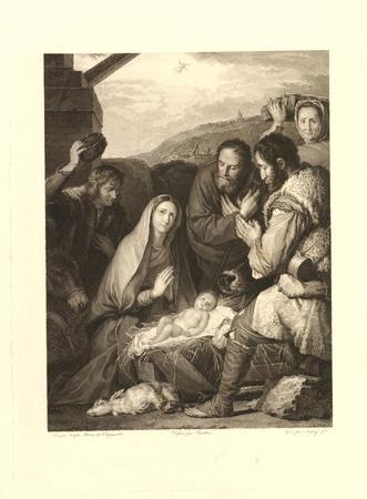 Object: L'adoration des bergers | Series: Le Musée Français | Series: Le Musée Napoléon