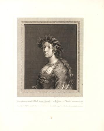 Object: Sappho to Phoebus consecrates her lyre