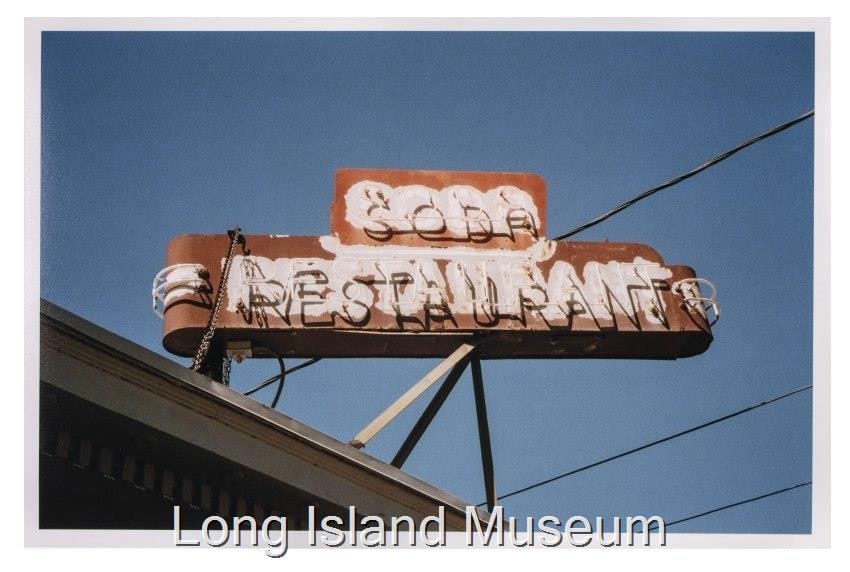 Restaurant Marquee Sign, Greenport, New York