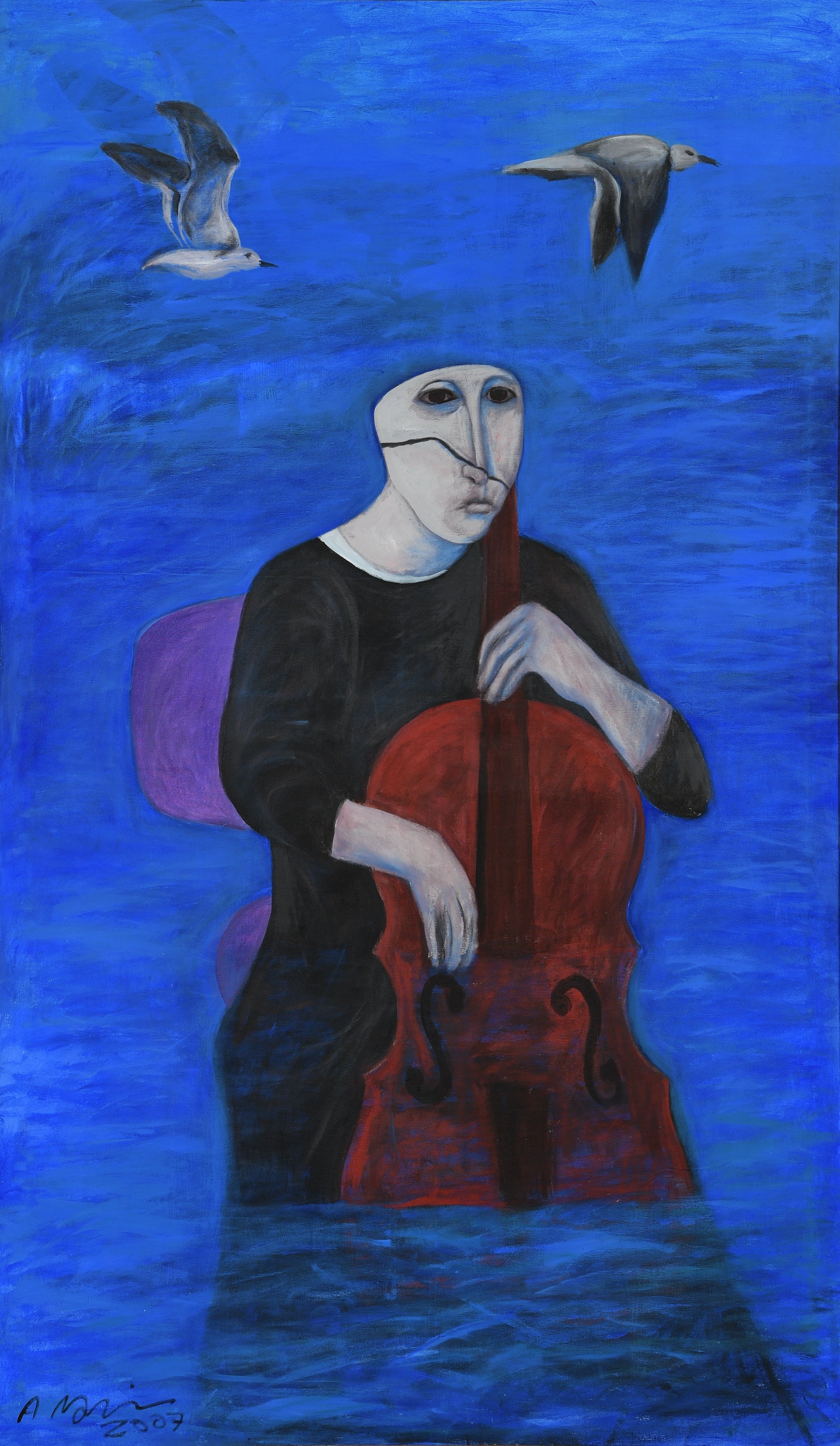 The Cello Player