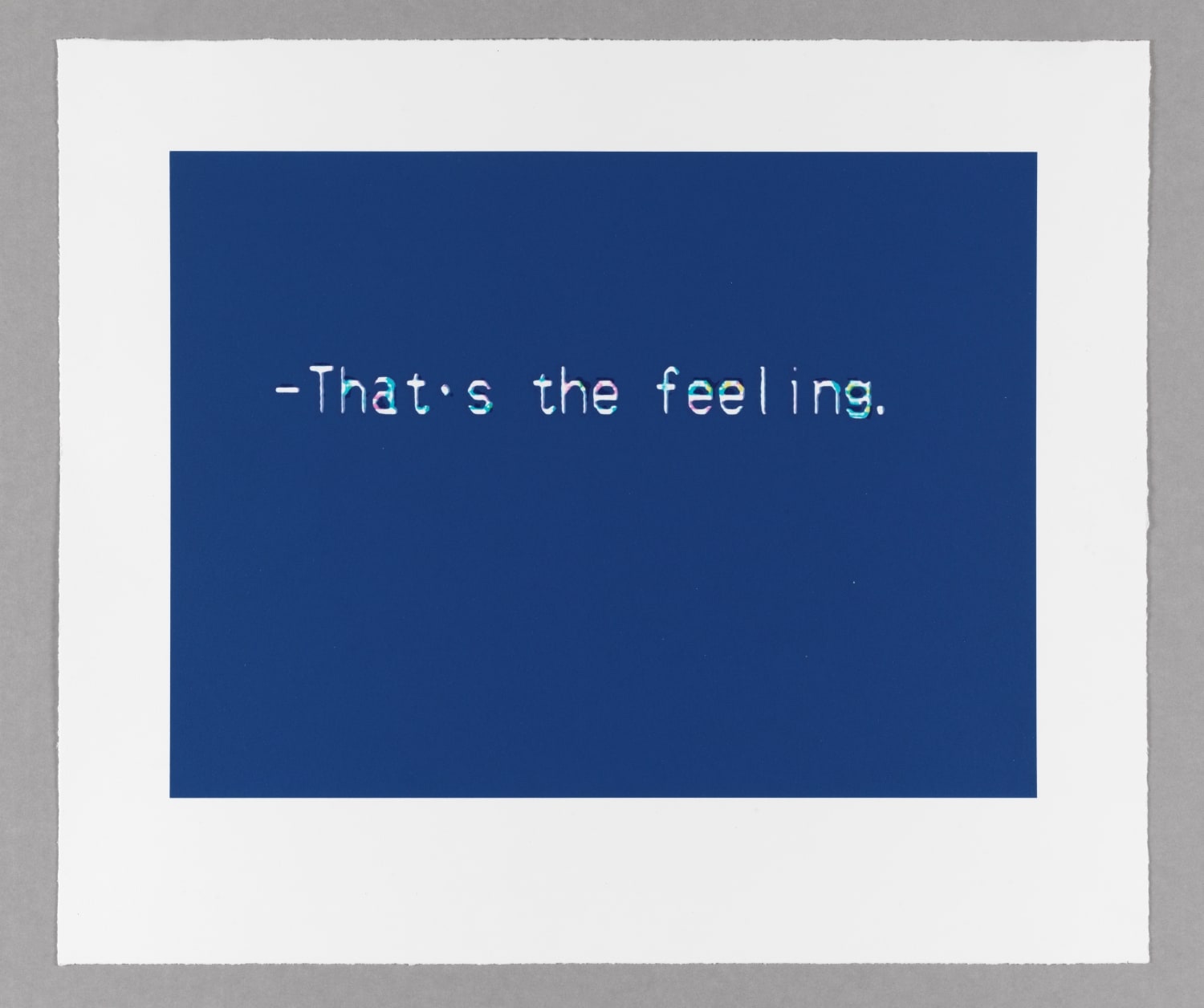 The Nature of the Beast, Feeling