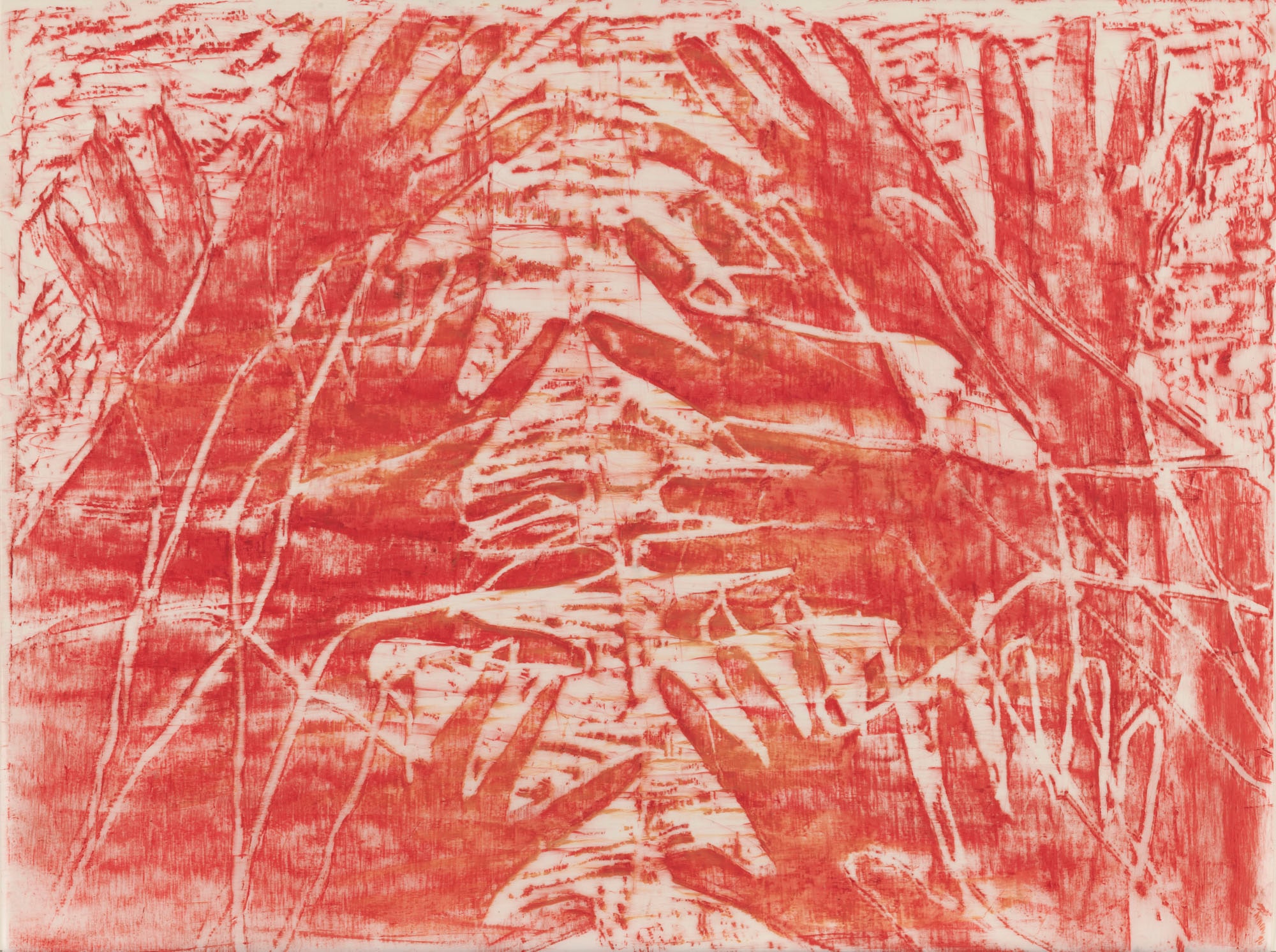 Many Hands with Red