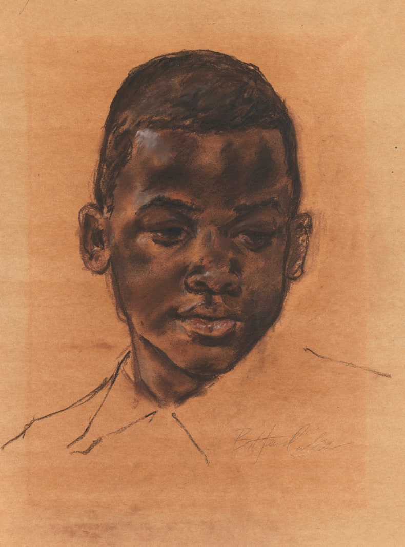 Untitled [Head of a boy]
