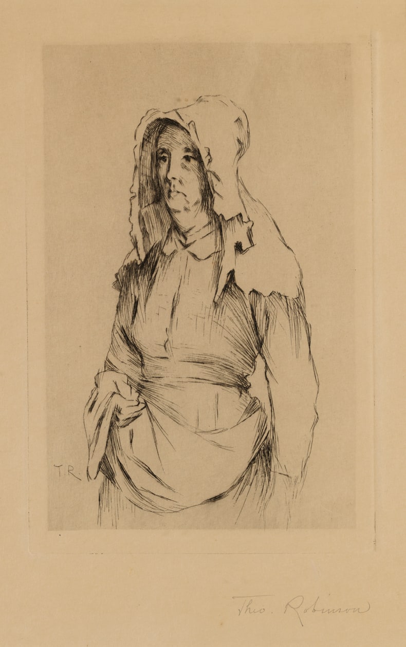 French Woman with Bonnet