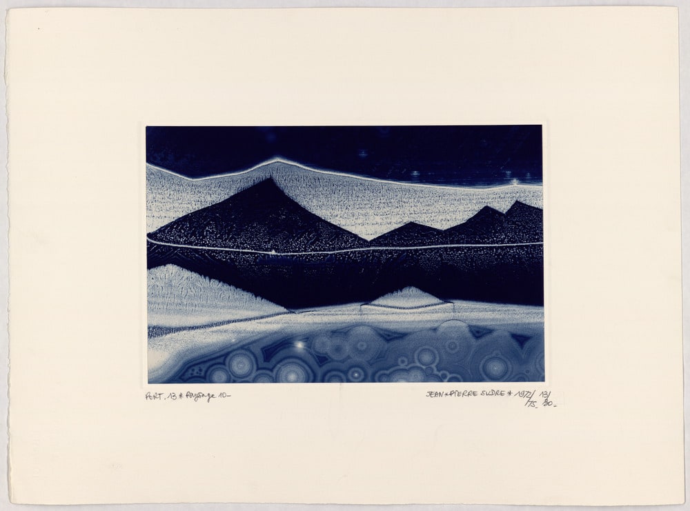 Douze paysages matériographiques