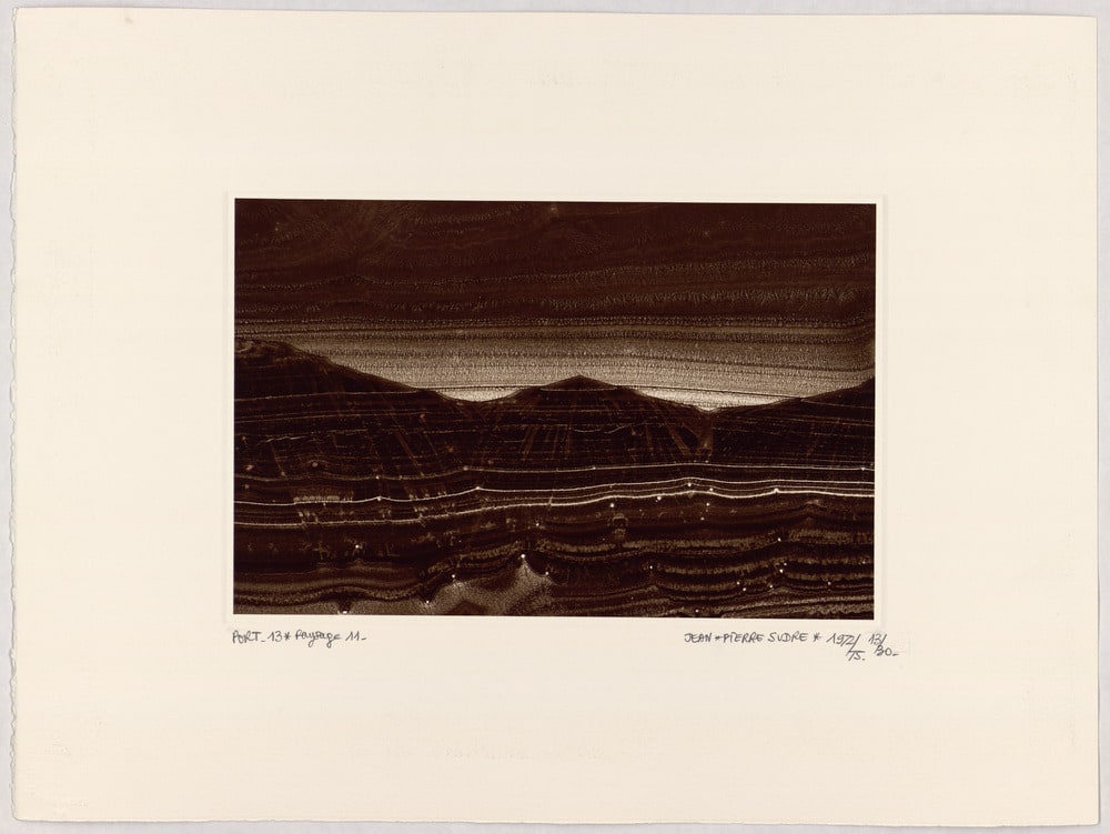 Douze paysages matériographiques