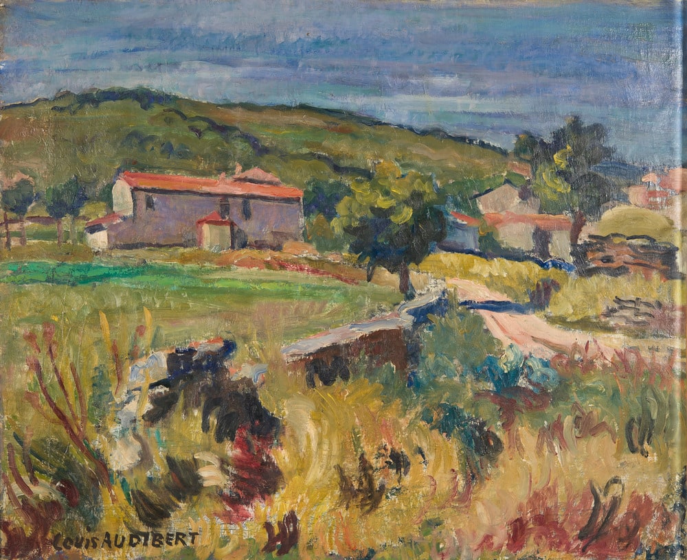 Paysage aux oliviers