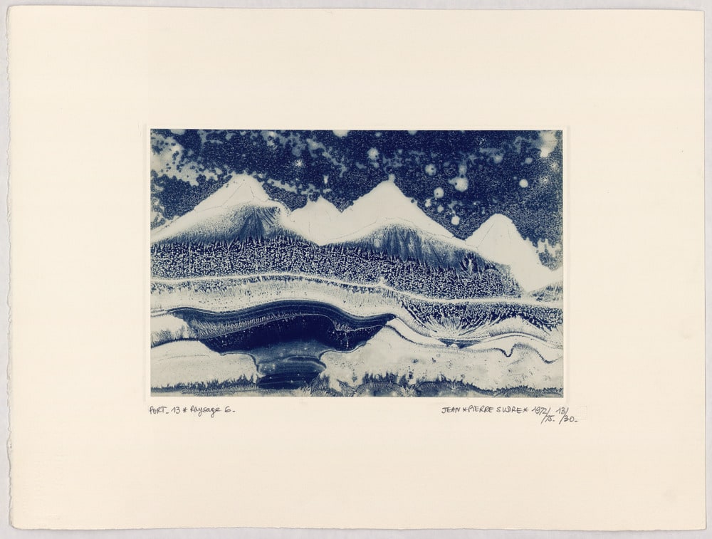 Douze paysages matériographiques