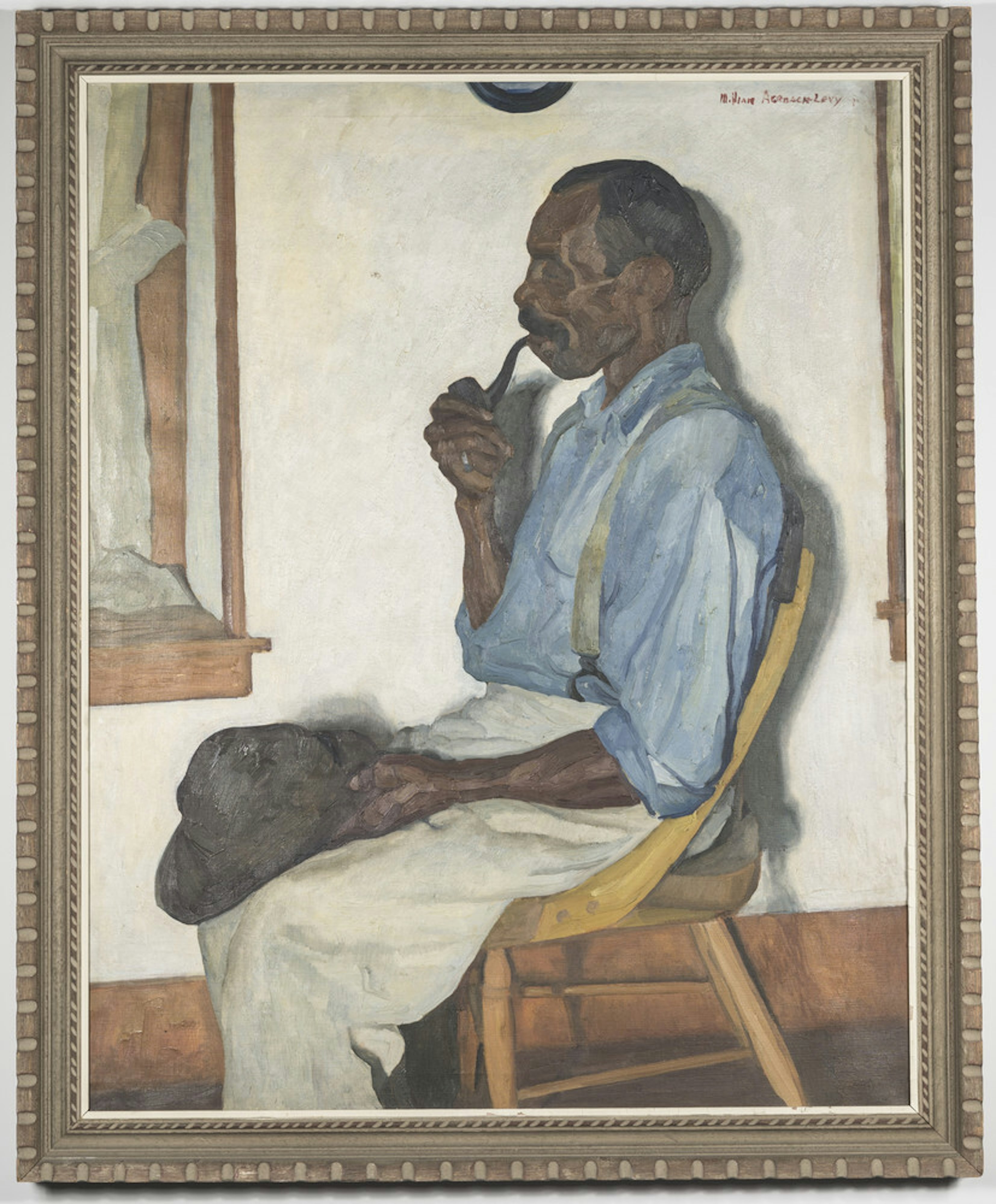 Portrait of a Black Laborer