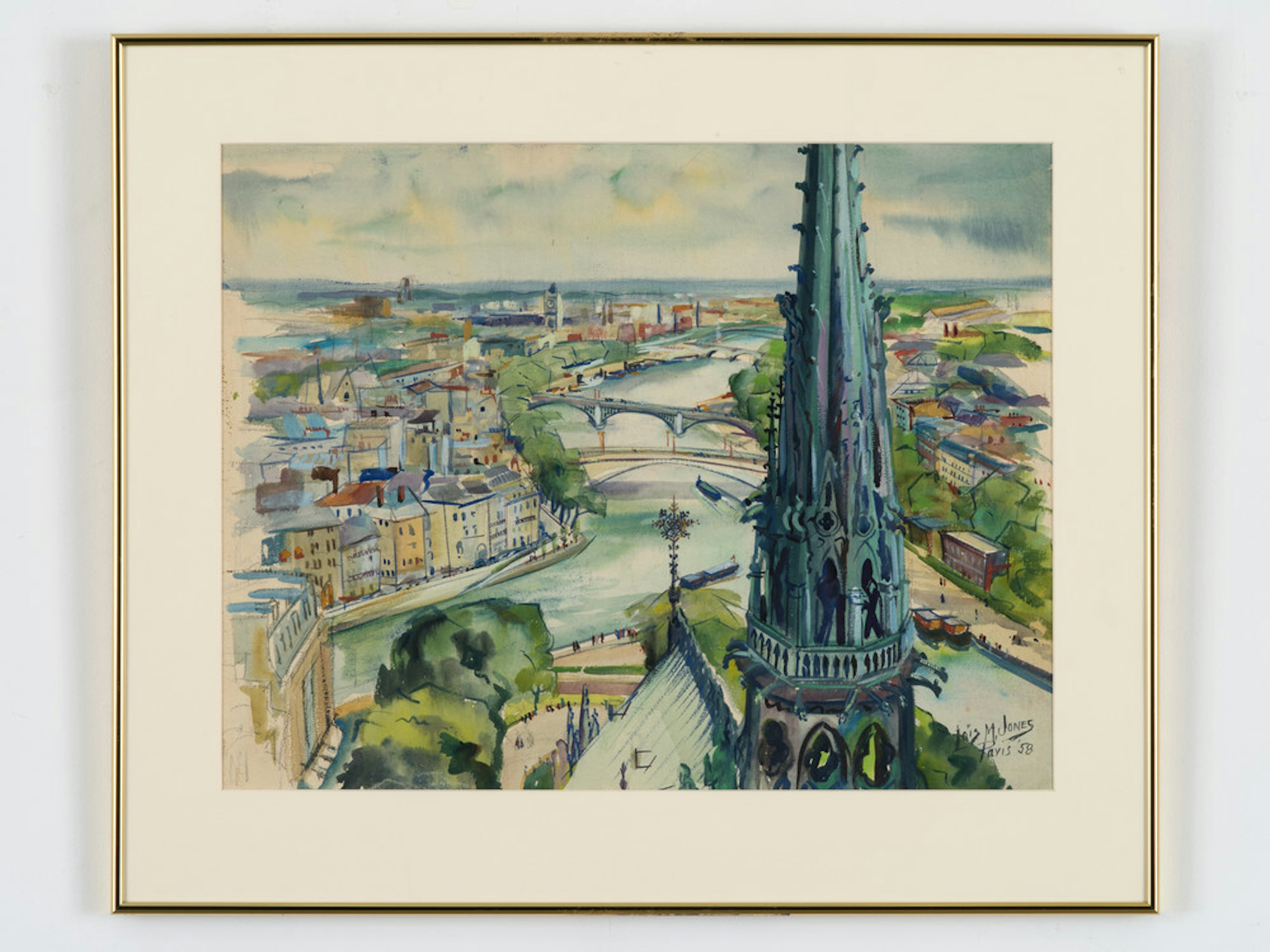 From Notre Dame Paris, 1958