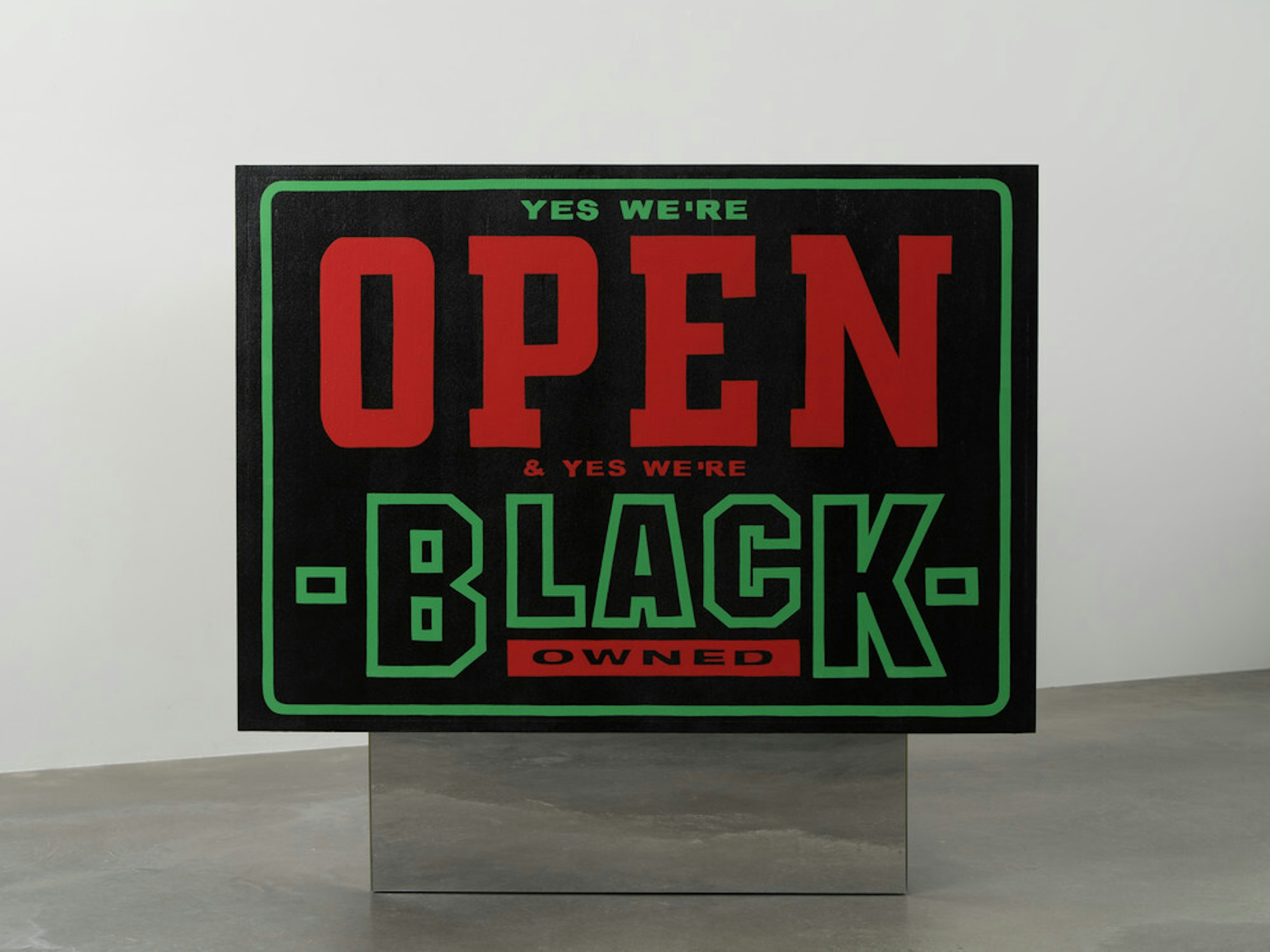 yes we're open and yes we're black owned