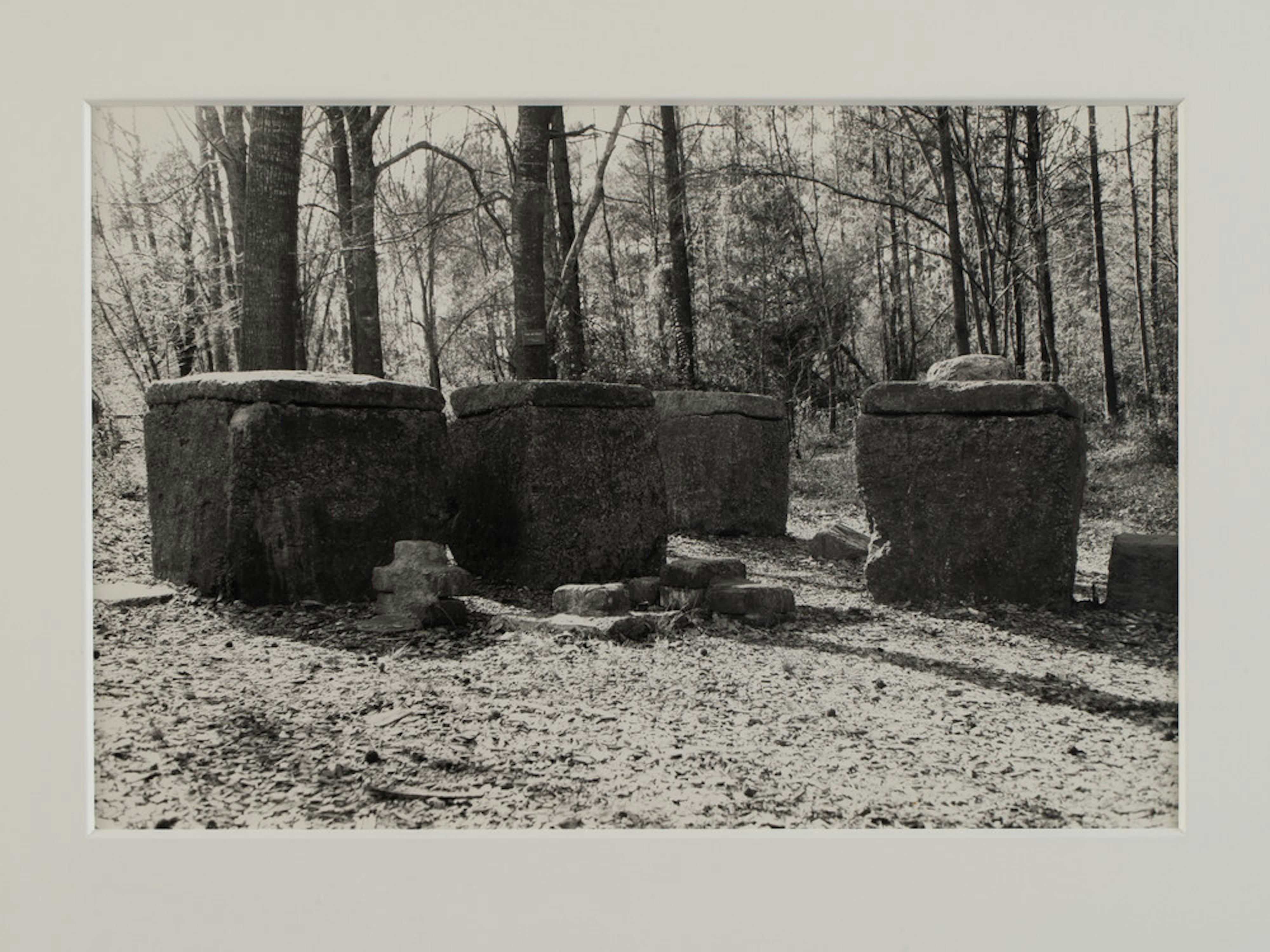 Beverly Buchanan sculpture "Ruins and Rituals," Museum of Arts and Sciences, Macon, GA