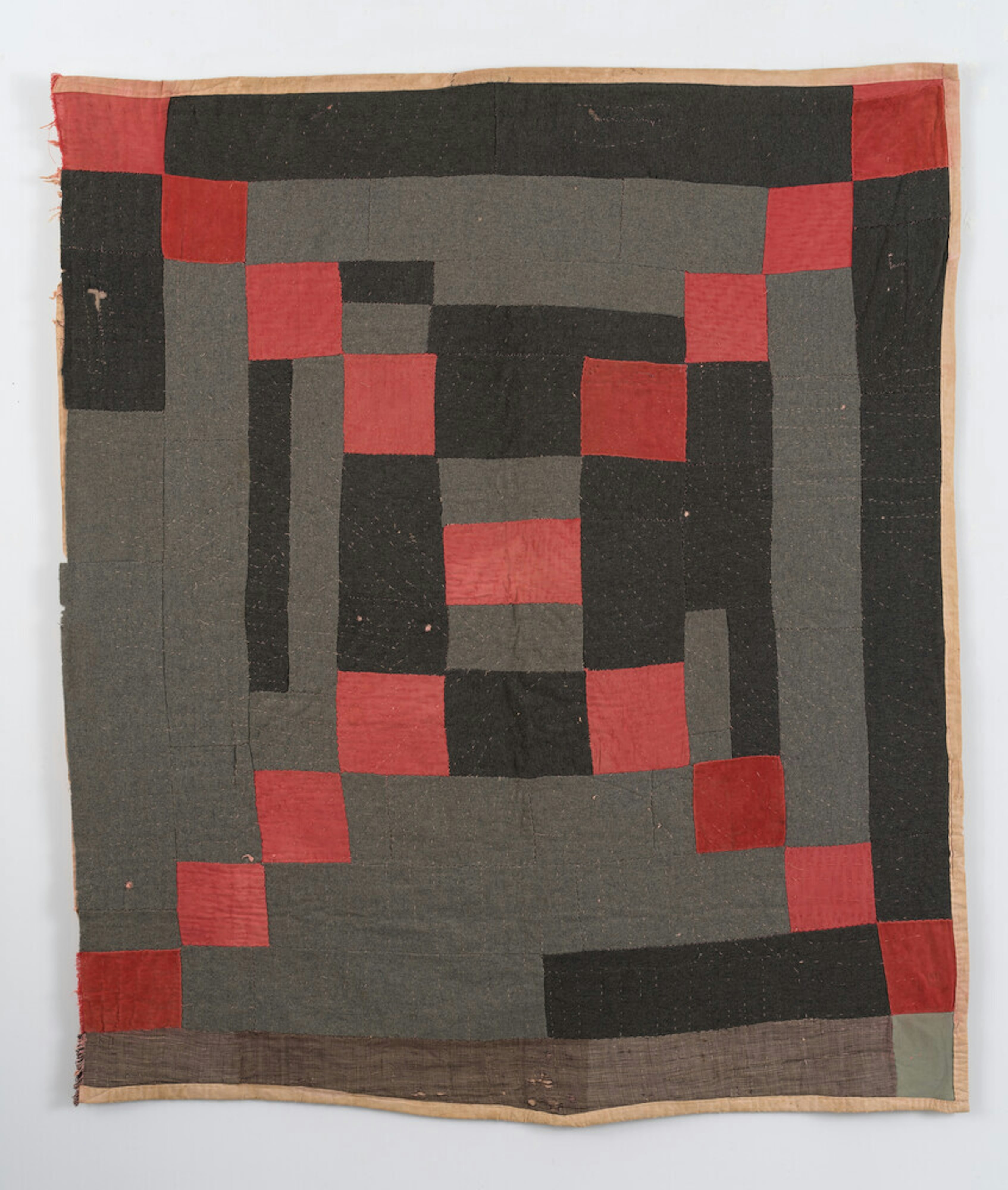 Center medallion strips with multiple borders and cornerstones