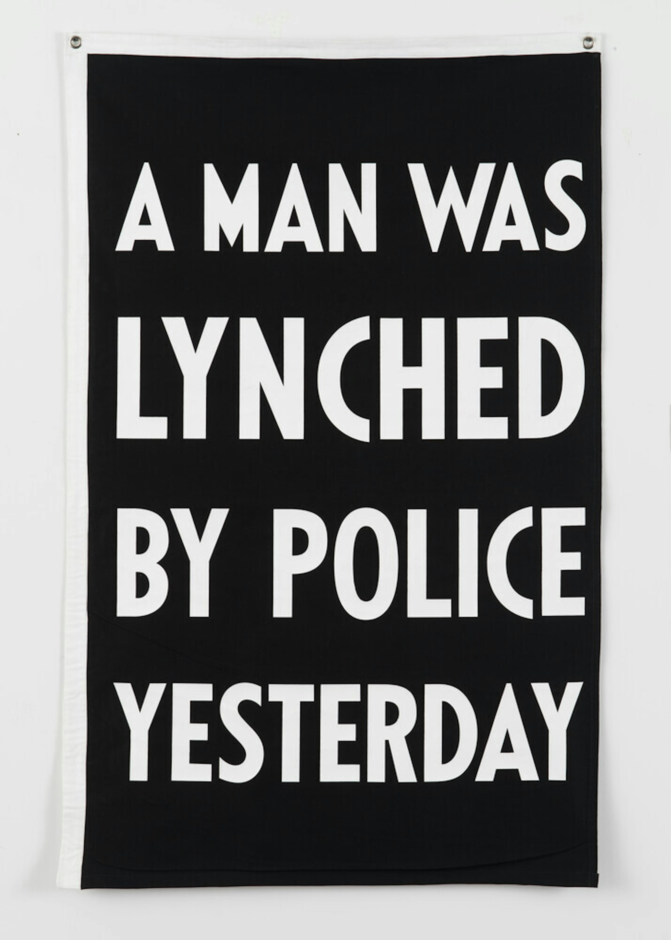A Man Was Lynched by Police Yesterday