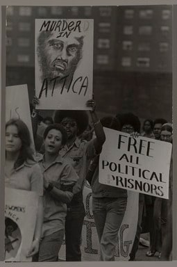 Untitled (Avenge Attica Demonstration), New York, New York, September 21, 1971