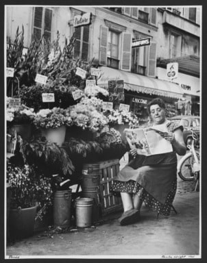 Flower Vendor, Paris