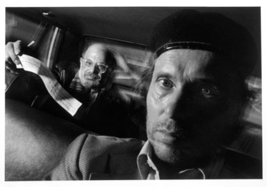 Self Portrait with Passenger, Allen Ginsberg