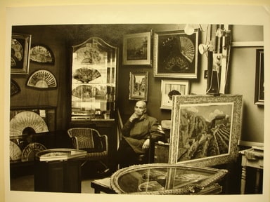 Paris Flea Market, Man in Tent