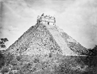 Chichen Itza. The Castillo, Looking South-East