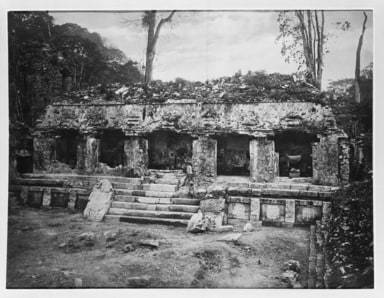 Palenque. The Palace, House C, East Face