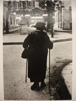 Woman with Two Canes (Paris)