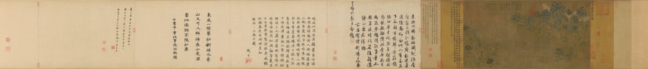 展子虔游春图卷