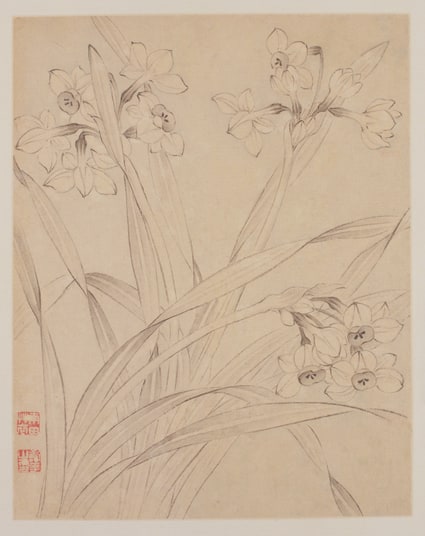 恽寿平花鸟册