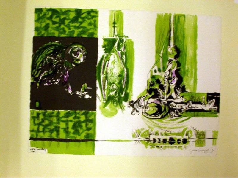 Hibou et Suspension