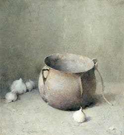 Iron Kettle with Onions