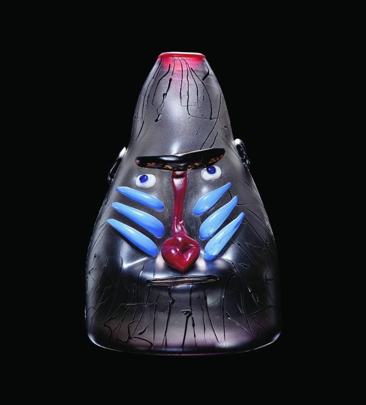 Grey Mandrill