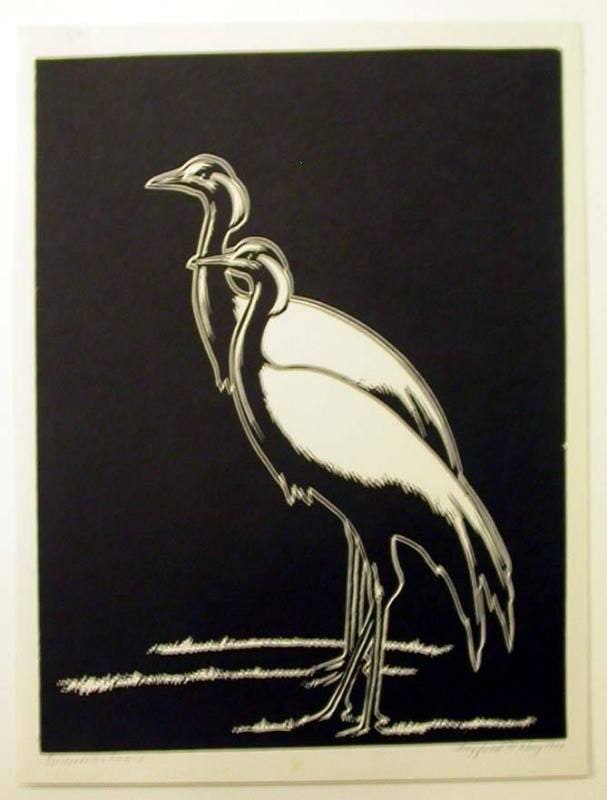 African Crown Cranes