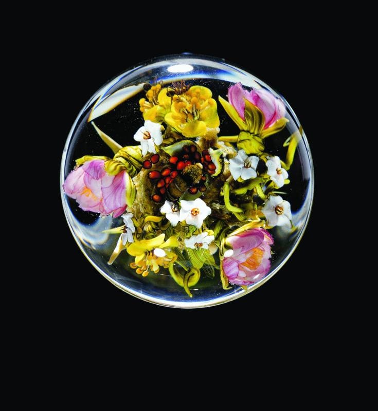 Bouquet with Bee and Root People