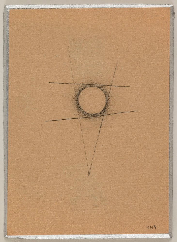 Cône au cercle blanc 1926