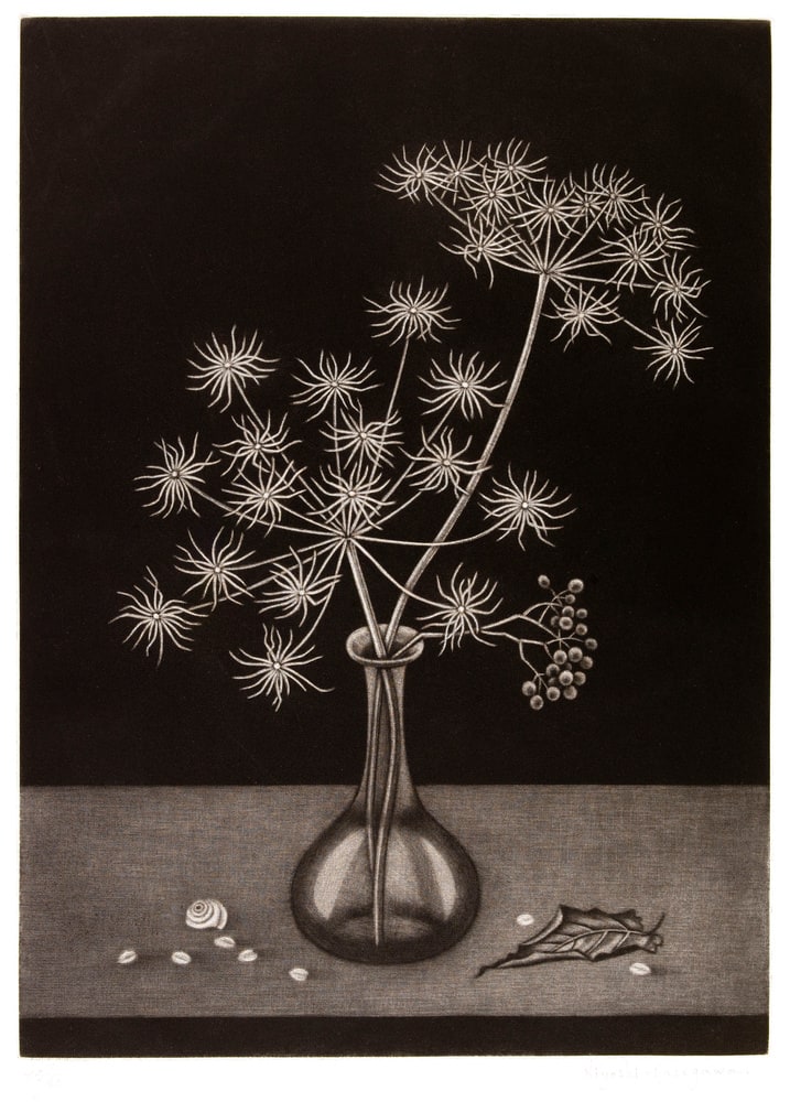 Nature morte à la plante d'automne