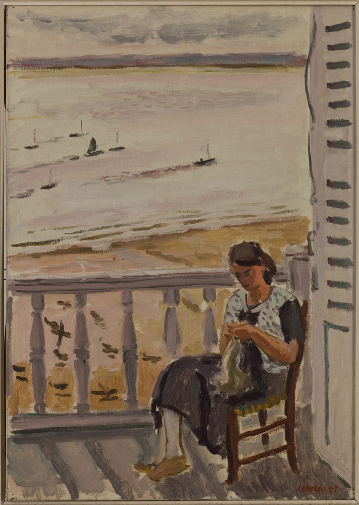 Fenêtre à Honfleur