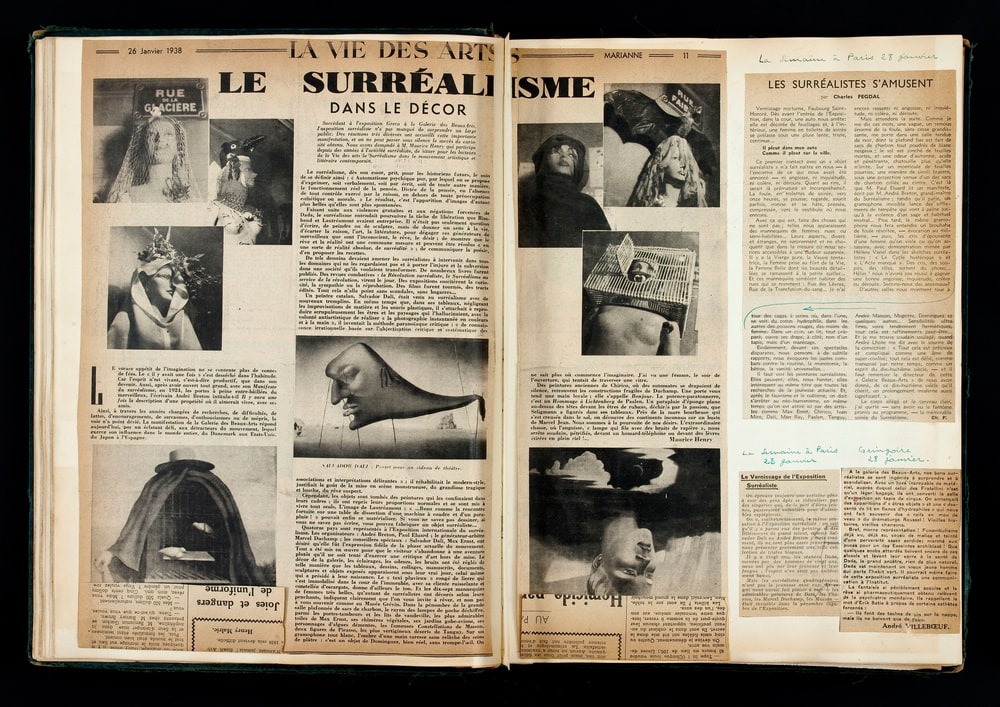 Exposition internationale du Surréalisme, Paris, 1938
