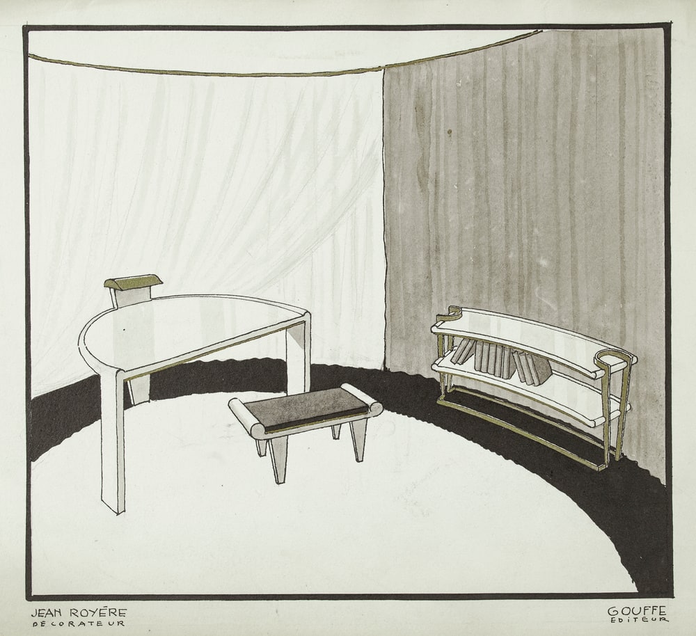 Projet pour un bureau de dame