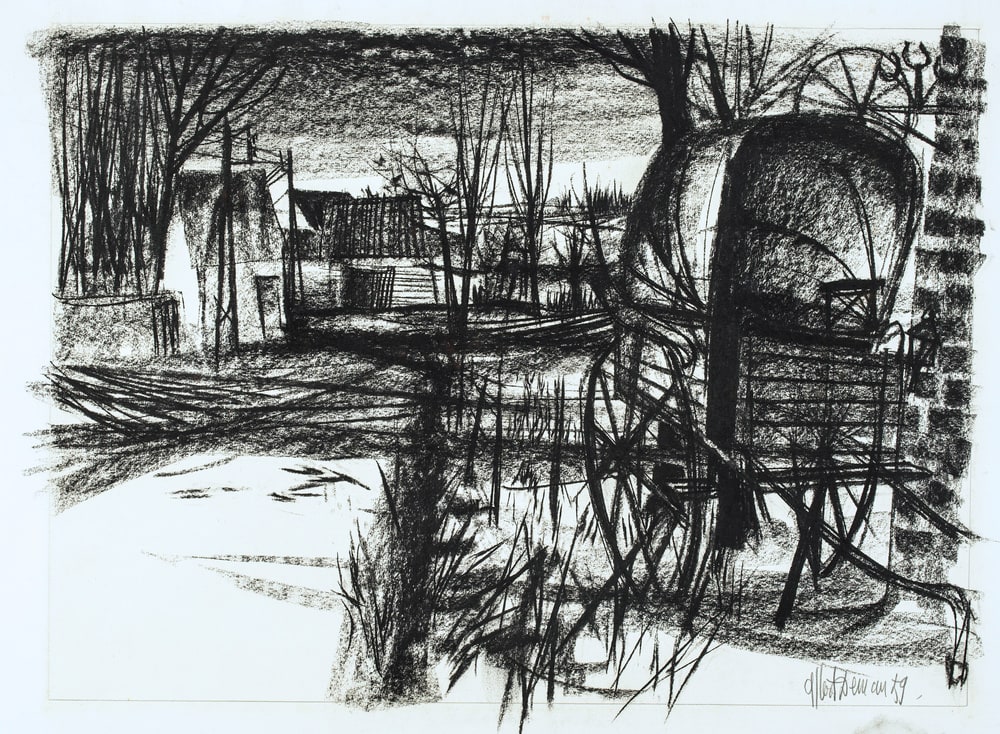 La charrette abandonnée