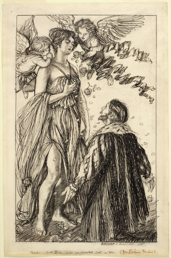 Illustration to Marlowe's Faustus