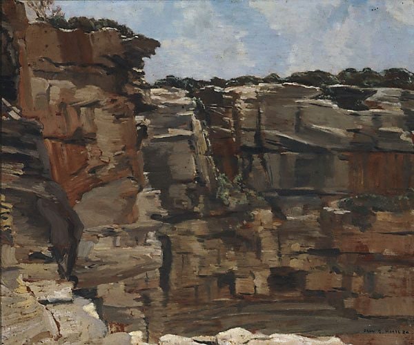 Sea cliffs