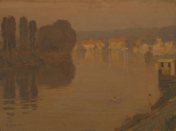 Twilight on the Seine